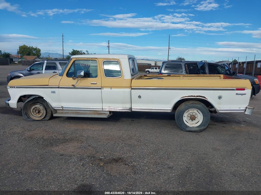 1975 Ford F250 VIN: F25MKU42572 Lot: 43384520