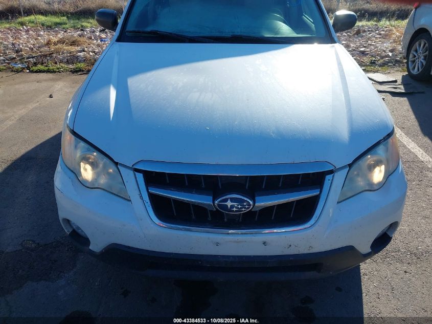 2009 Subaru Outback 2.5I VIN: 4S4BP61C697314980 Lot: 43384533