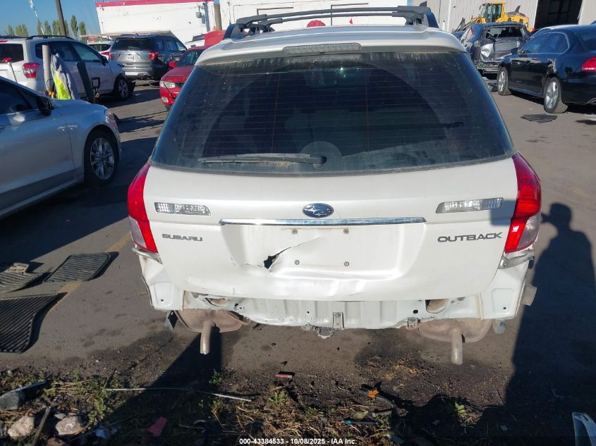 2009 Subaru Outback 2.5I VIN: 4S4BP61C697314980 Lot: 43384533