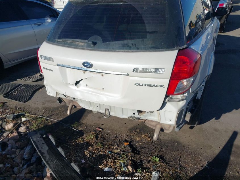 2009 Subaru Outback 2.5I VIN: 4S4BP61C697314980 Lot: 43384533