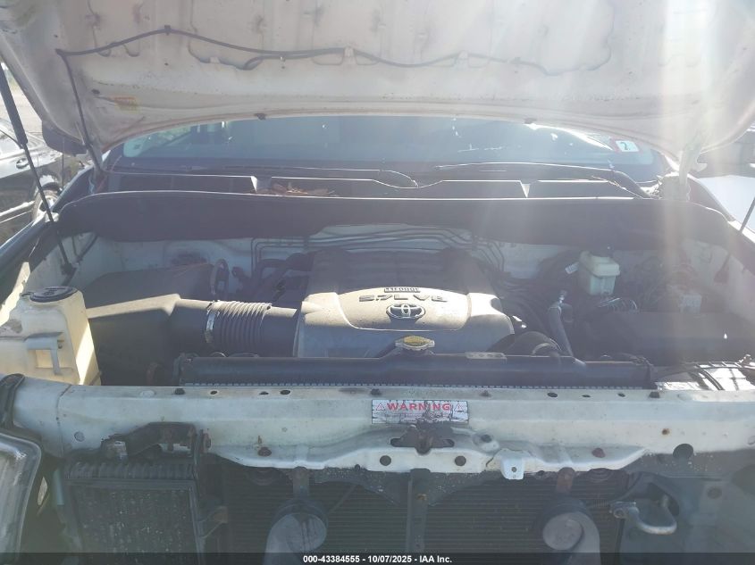 2008 Toyota Tundra Sr5 5.7L V8 VIN: 5TBBV54128S493224 Lot: 43384555