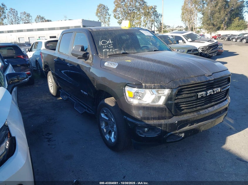 1C6SRFFT6LN313961 2020 Ram 1500 Big Horn 4X4 5'7 Box auction photo 1