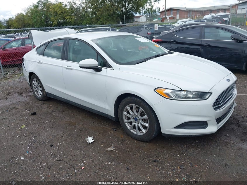 2016 FORD FUSION S - 3FA6P0G72GR211175