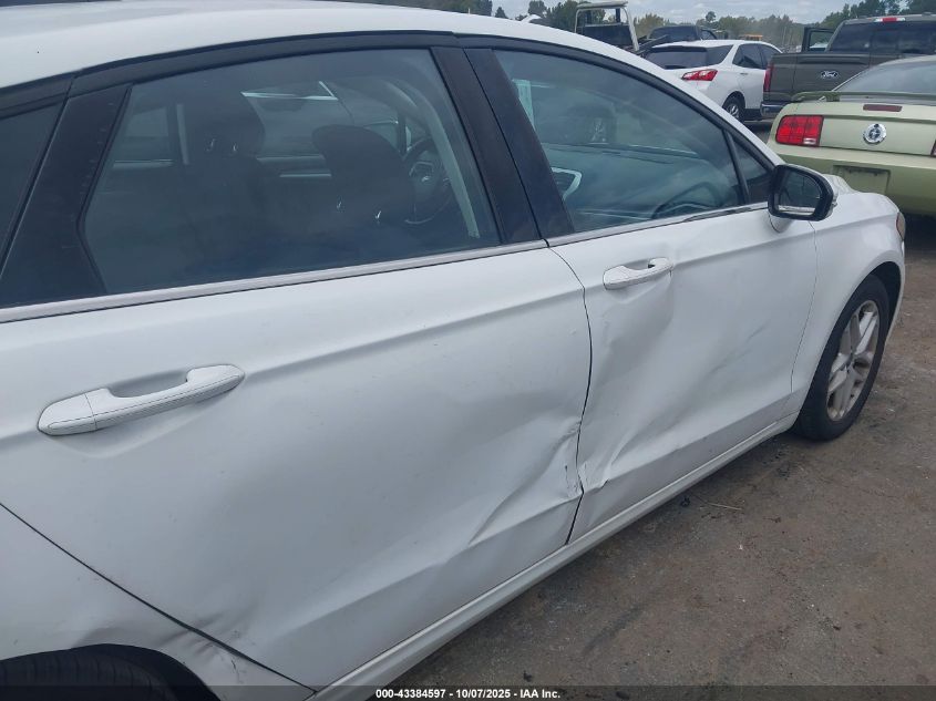 2014 Ford Fusion Se VIN: 3FA6P0H7XER170869 Lot: 43384597