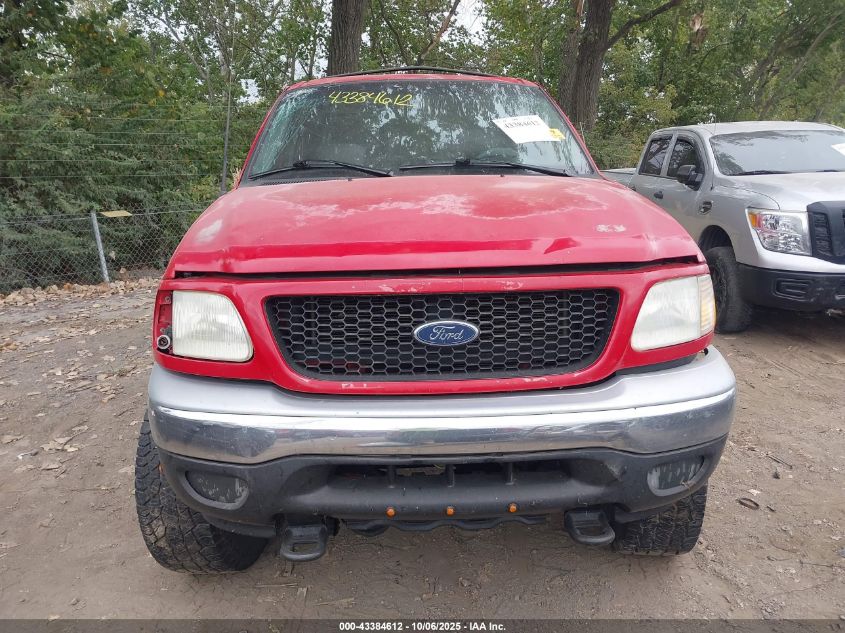 2001 Ford F-150 King Ranch Edition/Lariat/Xlt VIN: 1FTRW08L21KA19062 Lot: 43384612