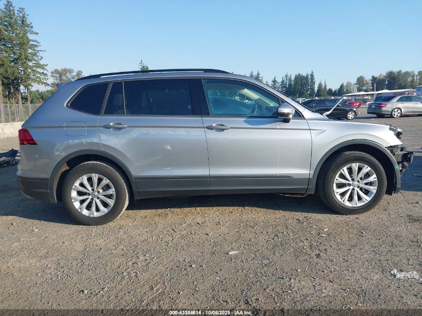 2019 Volkswagen Tiguan 2.0T S VIN: 3VV1B7AX1KM193277 Lot: 43384614