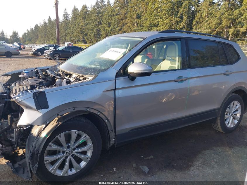 2019 Volkswagen Tiguan 2.0T S VIN: 3VV1B7AX1KM193277 Lot: 43384614