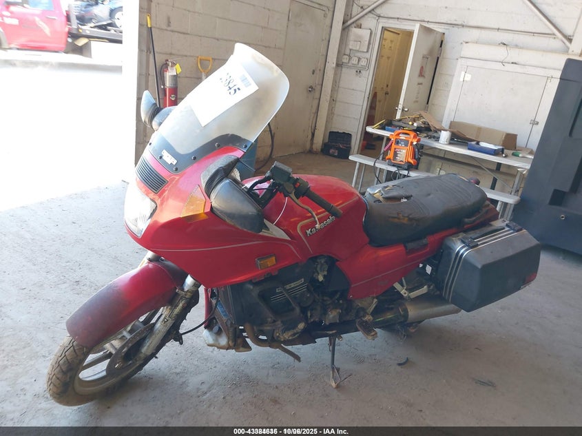 1990 Kawasaki Zg1000 red null null JKAZGCA1XLB505607 photo #3