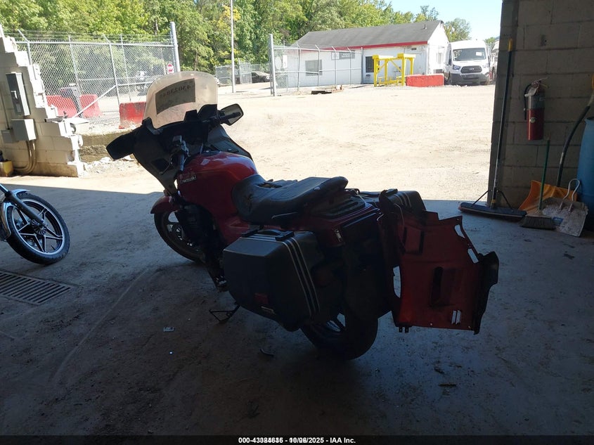1990 Kawasaki Zg1000 red null null JKAZGCA1XLB505607 photo #4