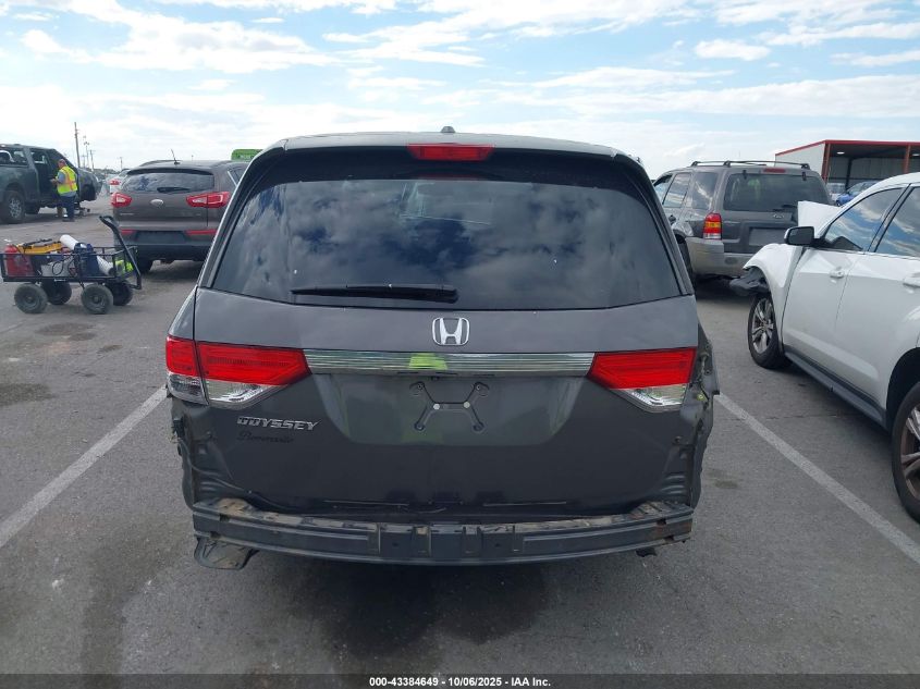 2014 Honda Odyssey Ex-L VIN: 5FNRL5H69EB020373 Lot: 43384649