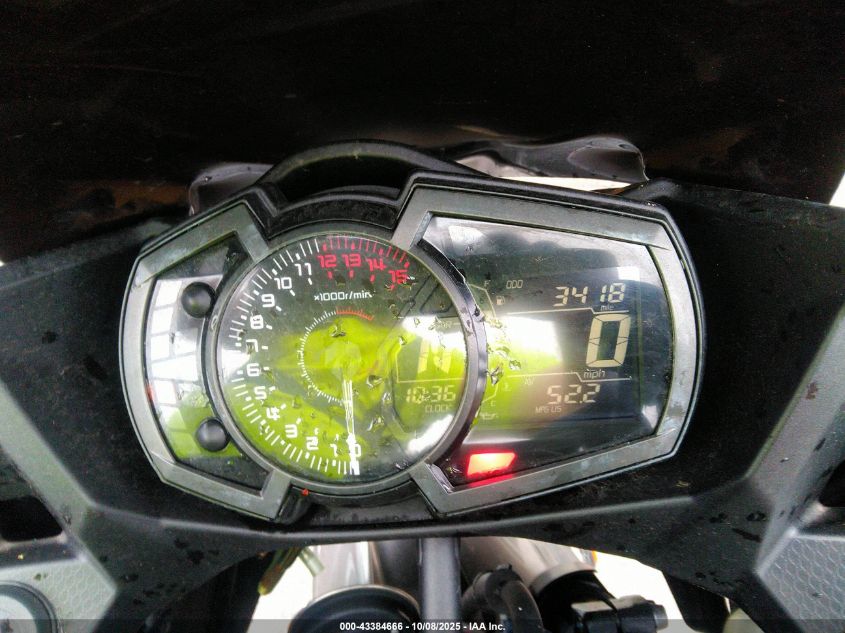 2021 Kawasaki Ex400 VIN: JKAEXKG14MDAC1517 Lot: 43384666