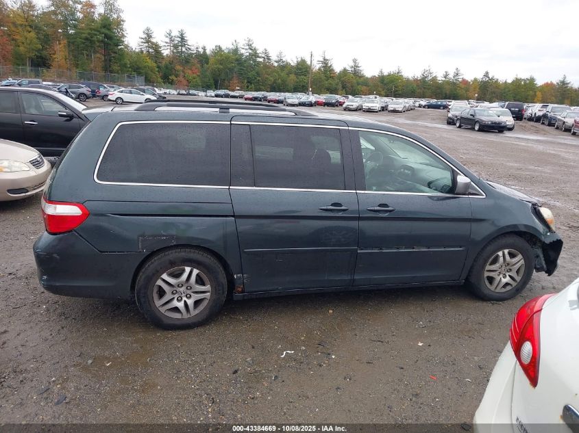 2005 Honda Odyssey Ex-L VIN: 5FNRL38645B126041 Lot: 43384669