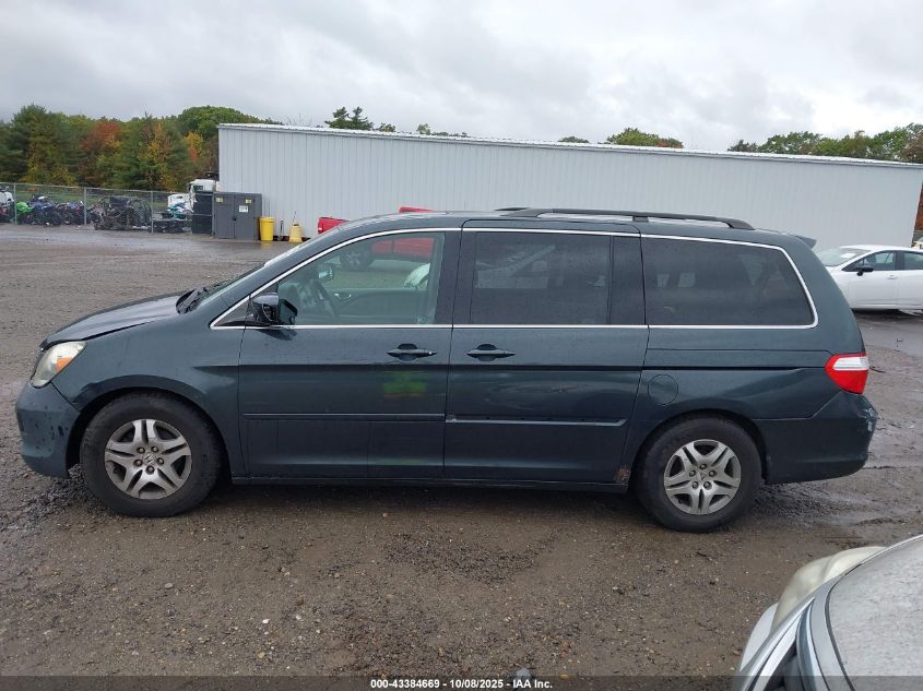 2005 Honda Odyssey Ex-L VIN: 5FNRL38645B126041 Lot: 43384669