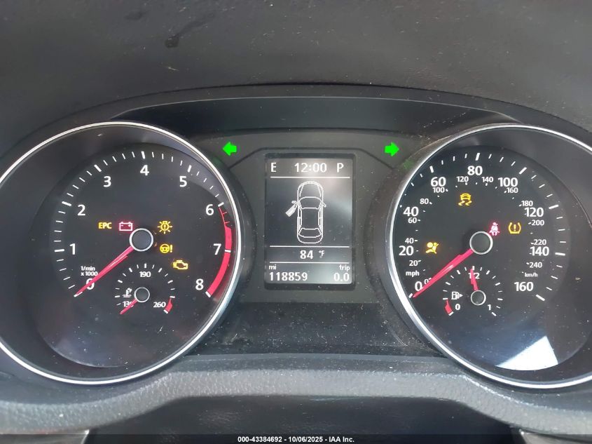 2017 Volkswagen Passat 1.8T Se VIN: 1VWBT7A39HC060755 Lot: 43384692