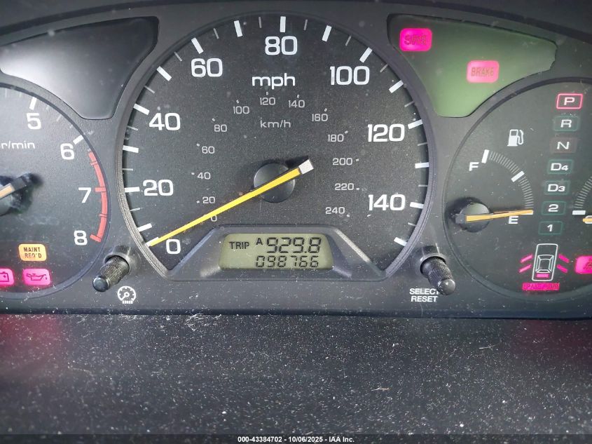 2000 Honda Accord 3.0 Ex VIN: 1HGCG1658YA043011 Lot: 43384702