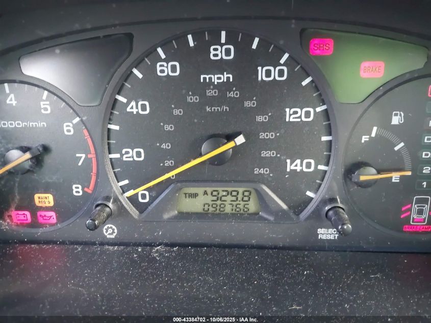 2000 Honda Accord 3.0 Ex VIN: 1HGCG1658YA043011 Lot: 43384702