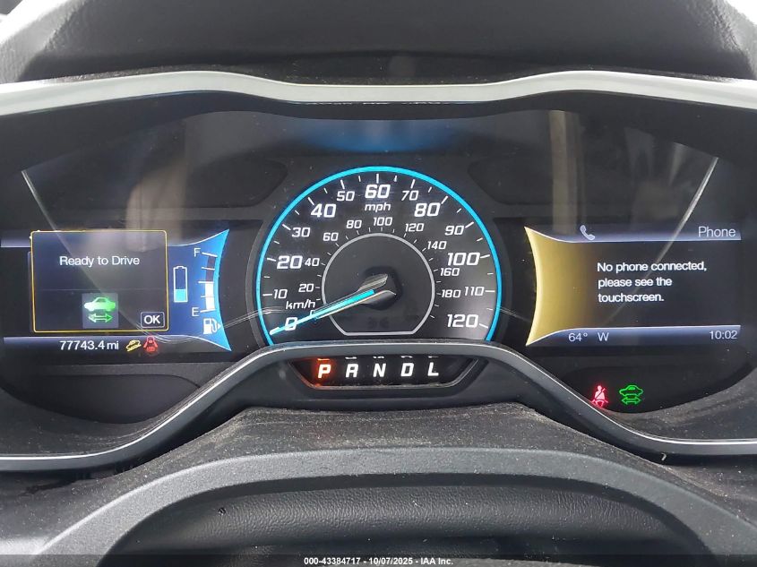 2013 Ford C-Max Hybrid Sel VIN: 1FADP5BUXDL518671 Lot: 43384717