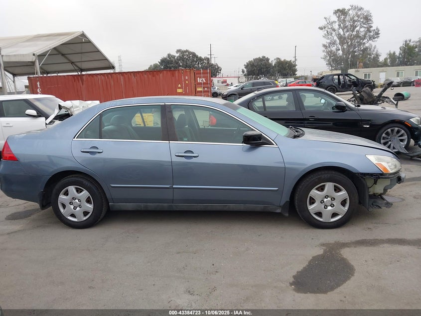 2007 Honda Accord 2.4 Lx VIN: 1HGCM56487A086561 Lot: 43384723