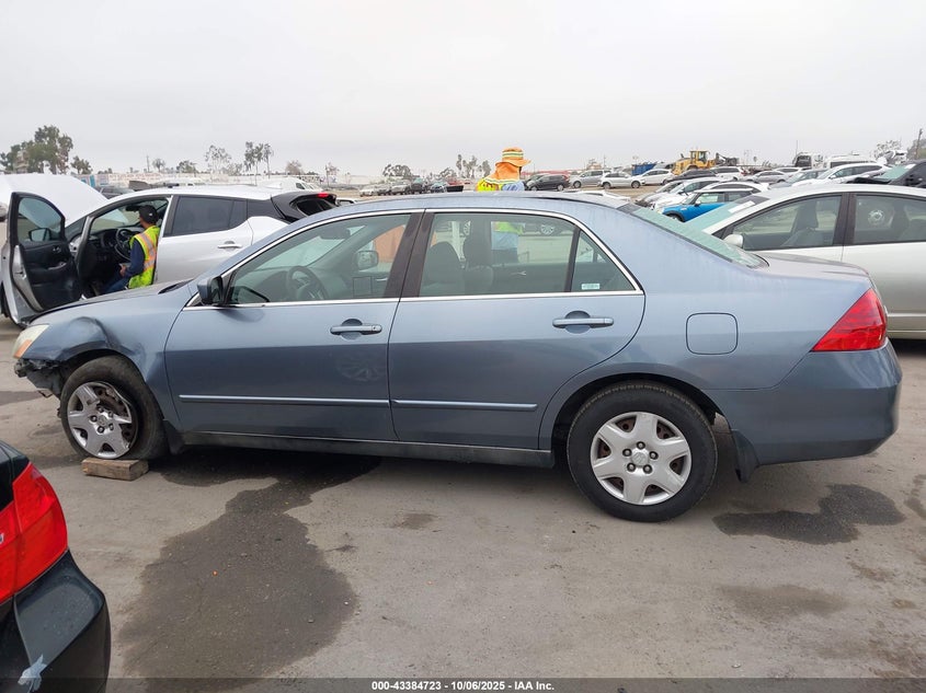 2007 Honda Accord 2.4 Lx VIN: 1HGCM56487A086561 Lot: 43384723