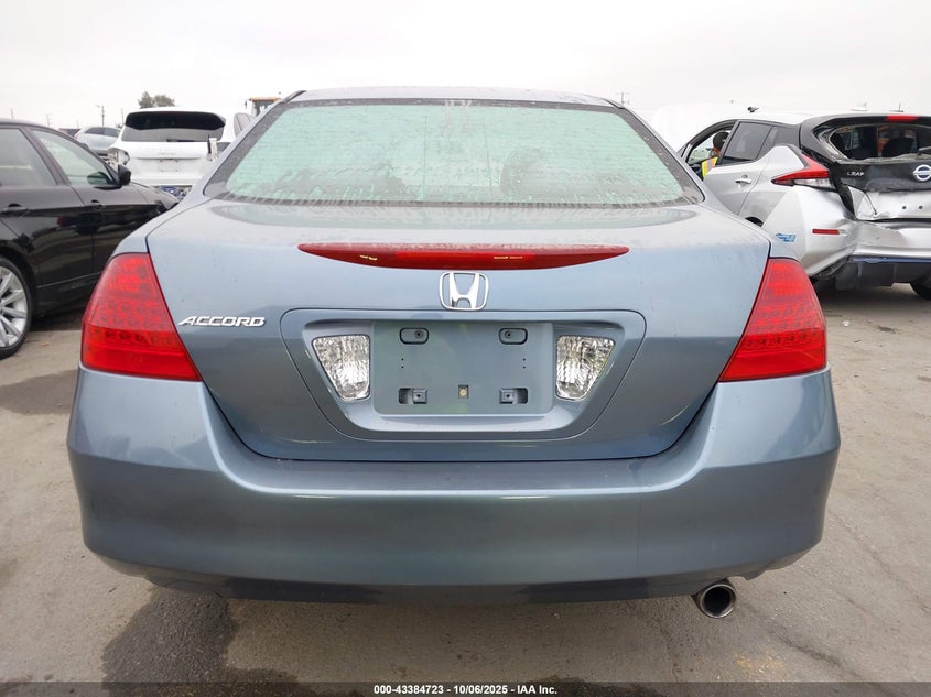 2007 Honda Accord 2.4 Lx VIN: 1HGCM56487A086561 Lot: 43384723