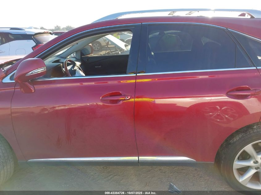 2010 Lexus Rx 350 VIN: 2T2ZK1BA1AC019589 Lot: 43384726