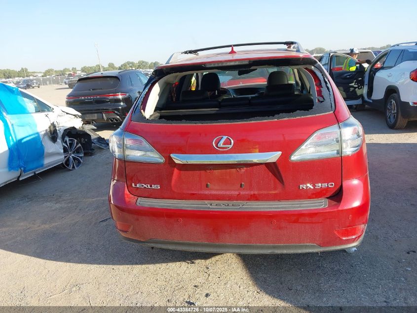 2010 Lexus Rx 350 VIN: 2T2ZK1BA1AC019589 Lot: 43384726