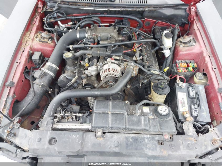 2001 Ford Mustang VIN: 1FAFP40451F225342 Lot: 43384737