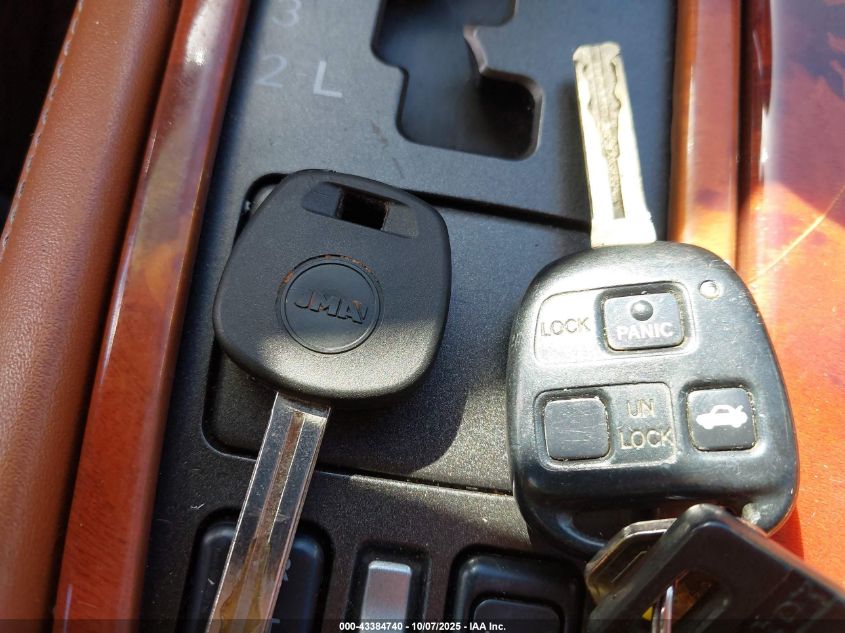 2002 Lexus Sc 430 VIN: JTHFN48YX20022943 Lot: 43384740