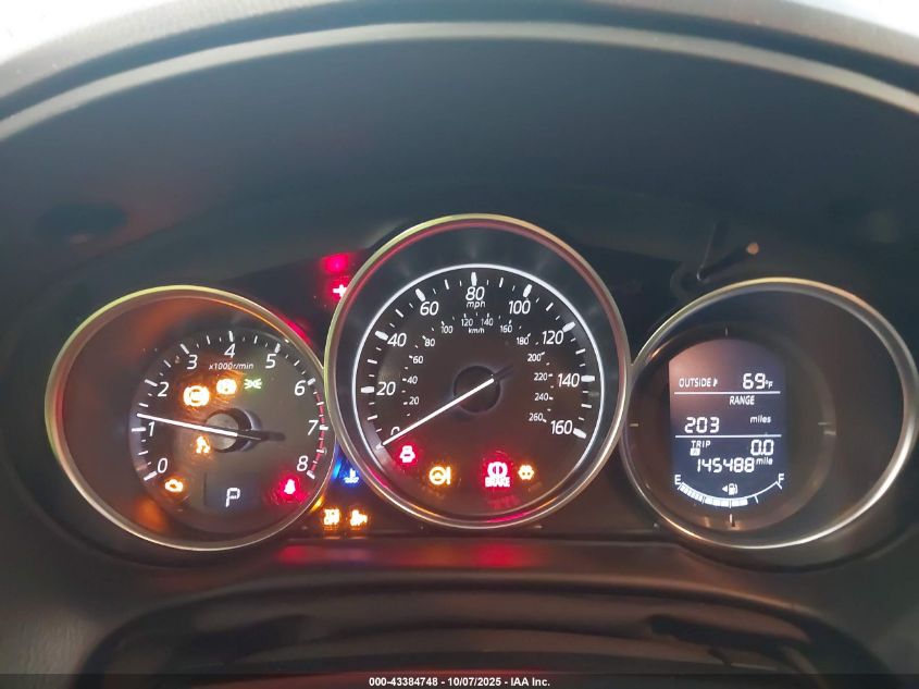 2016 Mazda Cx-5 Grand Touring VIN: JM3KE4DY4G0719951 Lot: 43384748