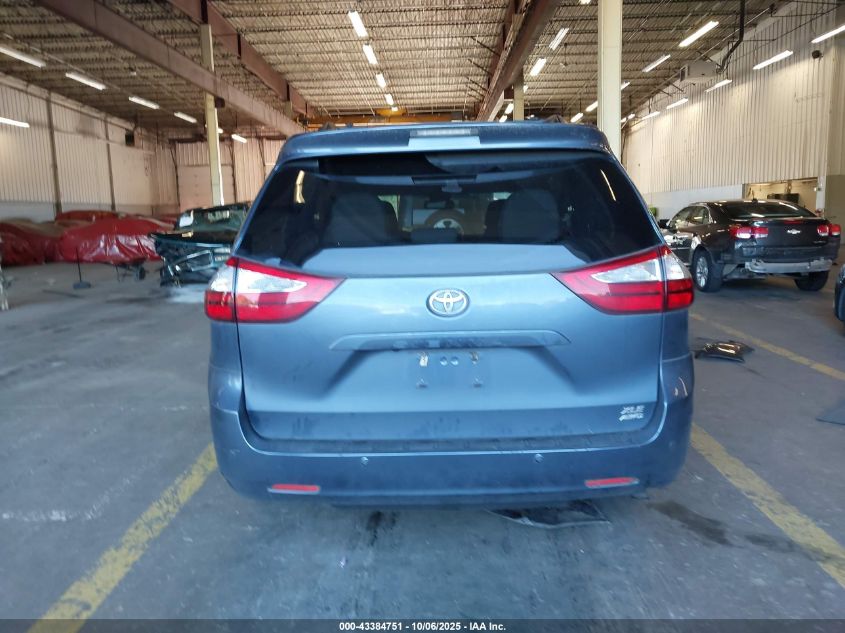 2017 Toyota Sienna Xle 7 Passenger VIN: 5TDDZ3DC6HS157411 Lot: 43384751