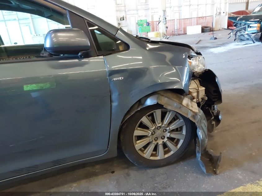 2017 Toyota Sienna Xle 7 Passenger VIN: 5TDDZ3DC6HS157411 Lot: 43384751