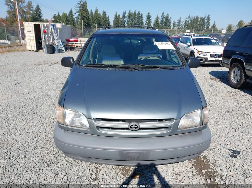 1999 Toyota Sienna Le VIN: 4T3ZF13C4XU135232 Lot: 43384752