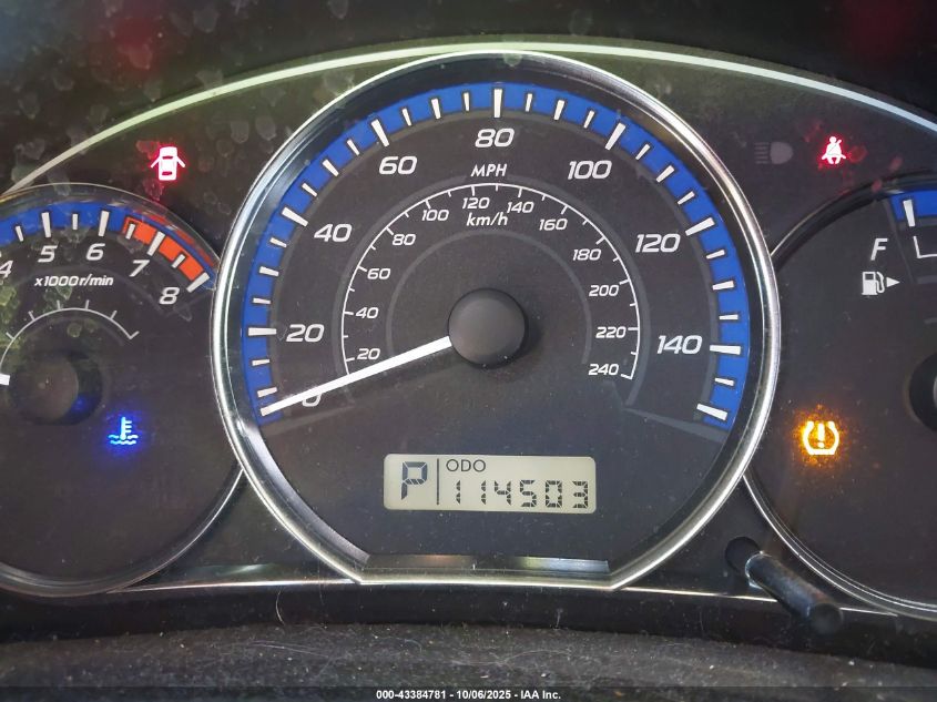 2011 Subaru Forester 2.5X Limited VIN: JF2SHAEC5BH726923 Lot: 43384781