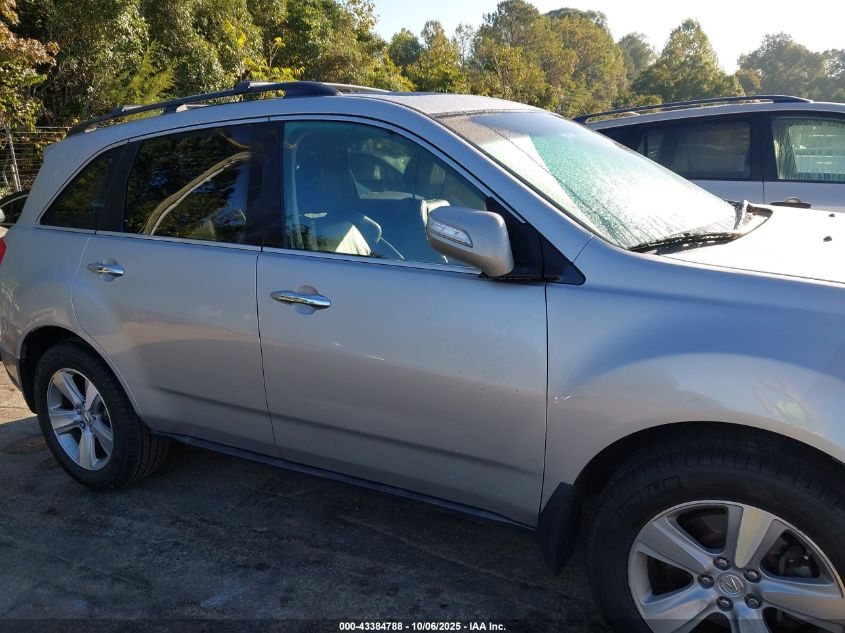 2013 Acura Mdx Technology Package VIN: 2HNYD2H39DH501868 Lot: 43384788