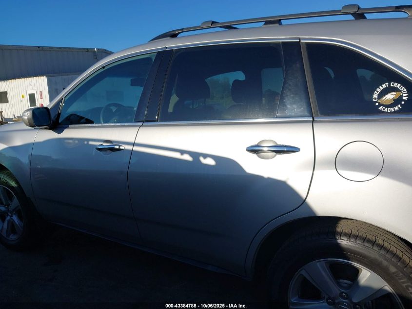 2013 Acura Mdx Technology Package VIN: 2HNYD2H39DH501868 Lot: 43384788