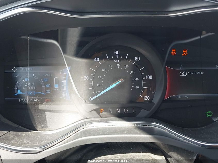 2013 Ford Fusion Energi Titanium VIN: 3FA6P0SU5DR365842 Lot: 43384792