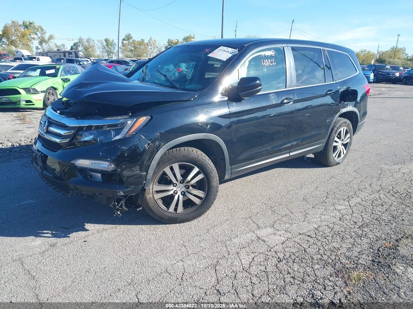 Vin: 5fnyf6h30gb043395, lot: 43879571, honda pilot ex 20162