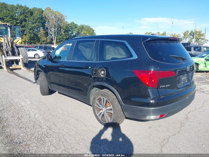 Vin: 5fnyf6h30gb043395, lot: 43879571, honda pilot ex 20163