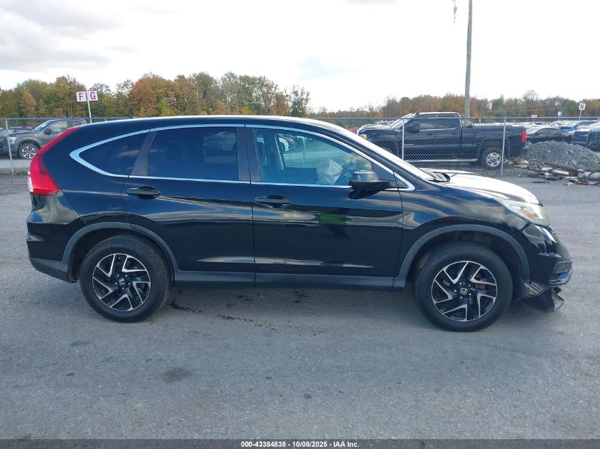 2016 Honda Cr-V Se VIN: 5J6RM4H42GL023728 Lot: 43384838