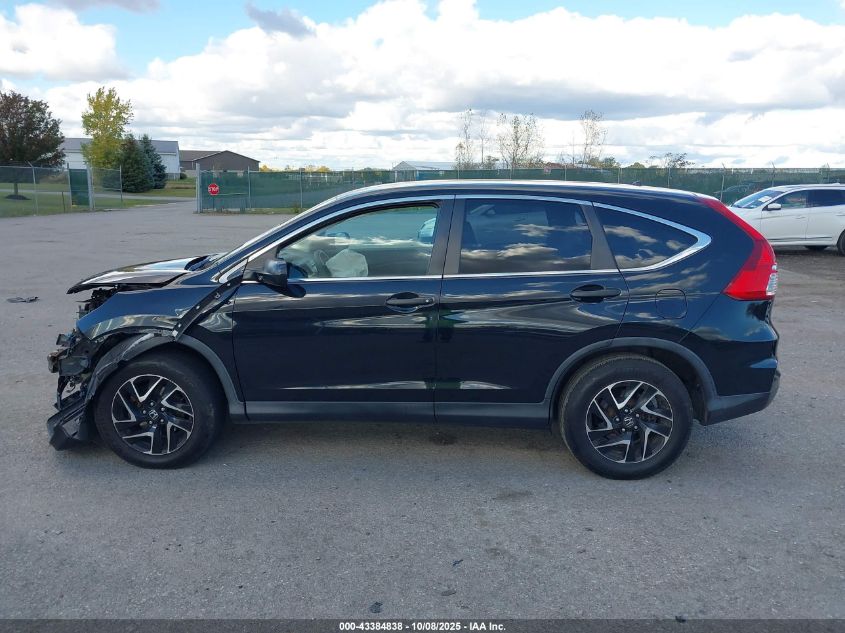 2016 Honda Cr-V Se VIN: 5J6RM4H42GL023728 Lot: 43384838