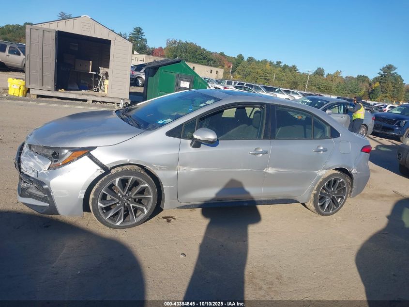 2020 Toyota Corolla Se VIN: JTDP4RCEXLJ010502 Lot: 43384845