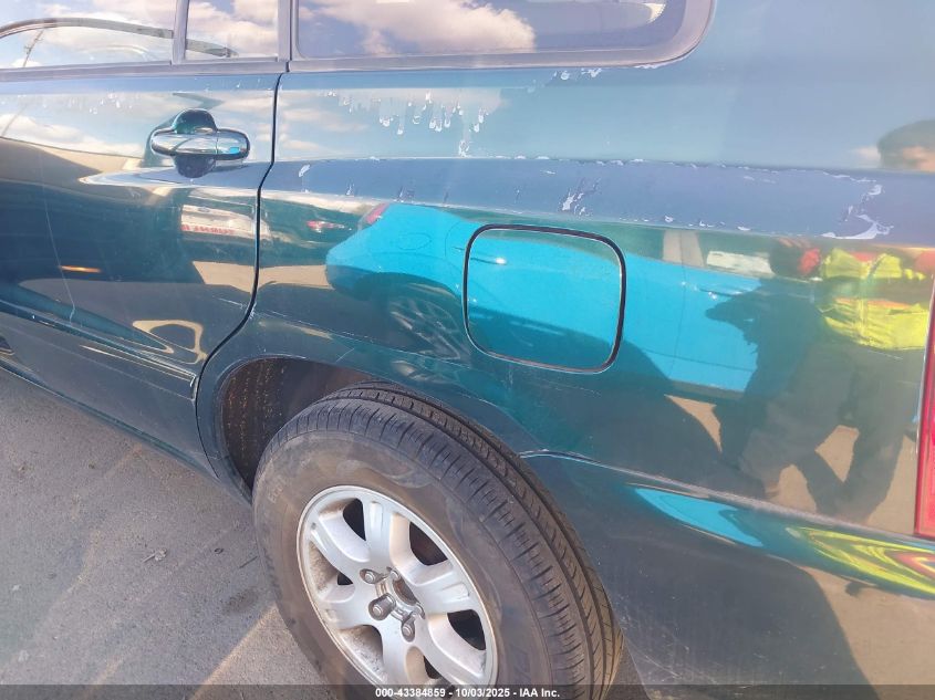 2002 Toyota Highlander VIN: JTEGD21A020042026 Lot: 43384859