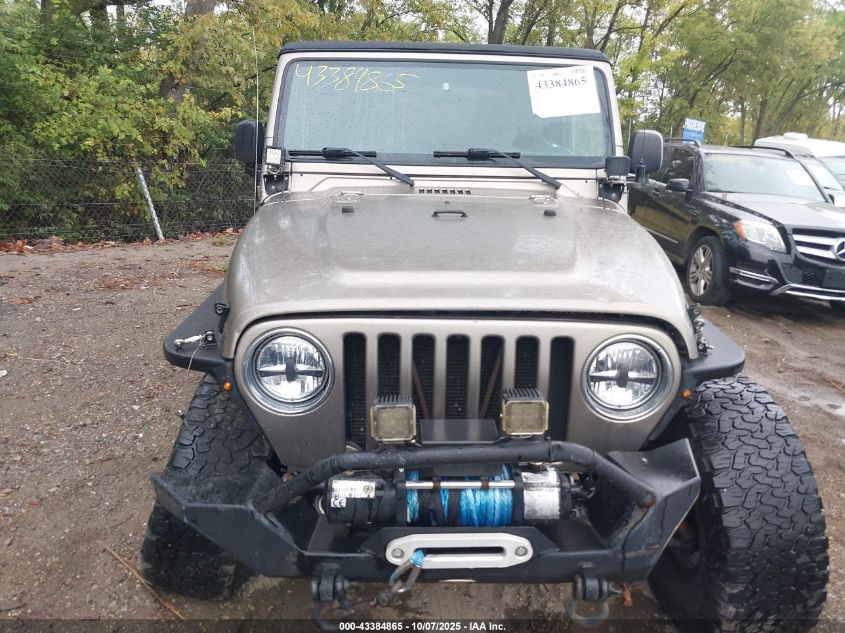 2005 Jeep Wrangler Unlimited VIN: 1J4FA44S15P301007 Lot: 43384865