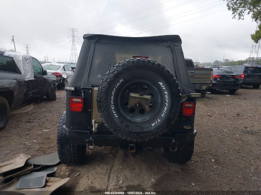 2005 Jeep Wrangler Unlimited VIN: 1J4FA44S15P301007 Lot: 43384865