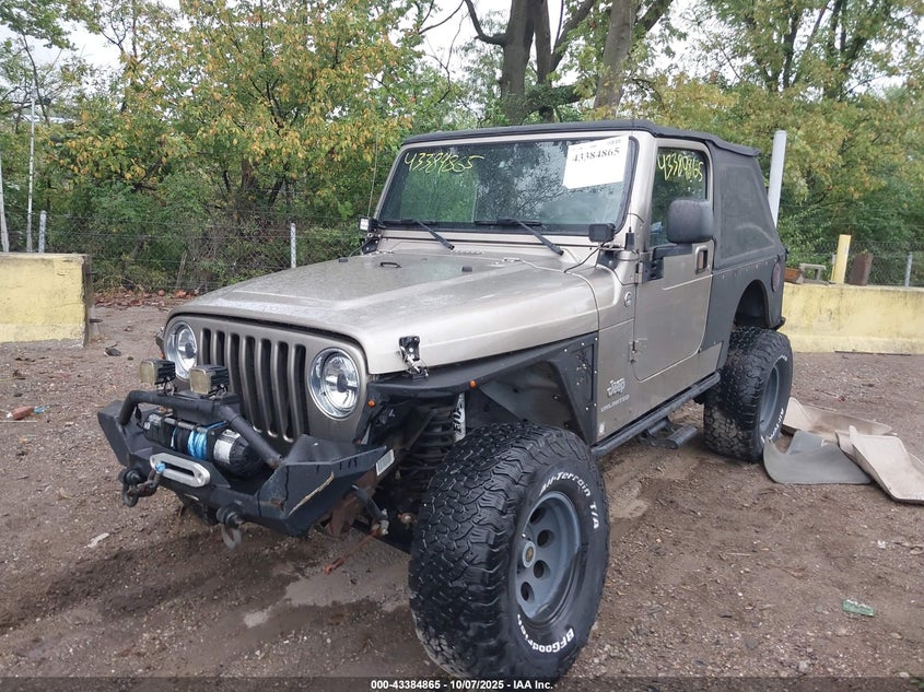 1J4FA44S15P301007 2005 JEEP WRANGLER photo no. 2