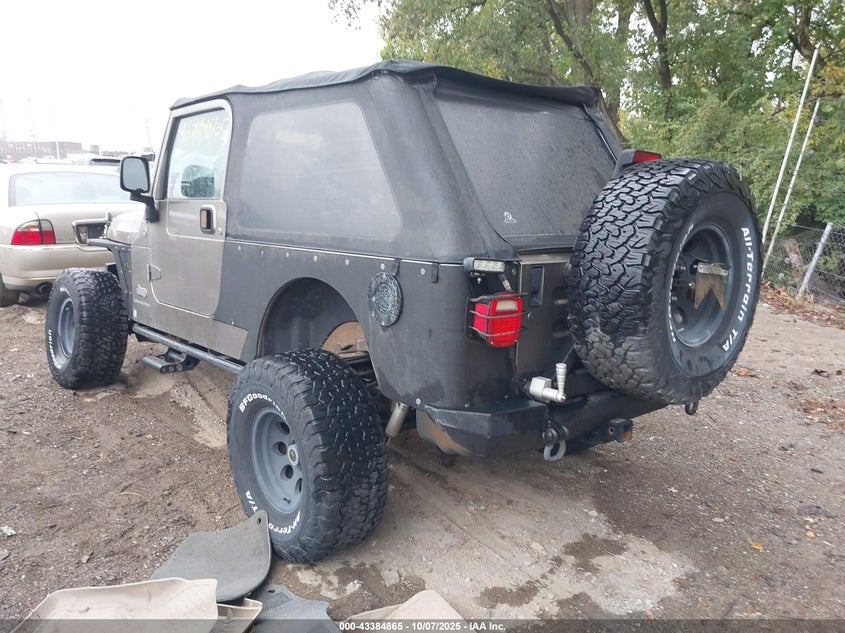 1J4FA44S15P301007 2005 JEEP WRANGLER photo no. 3