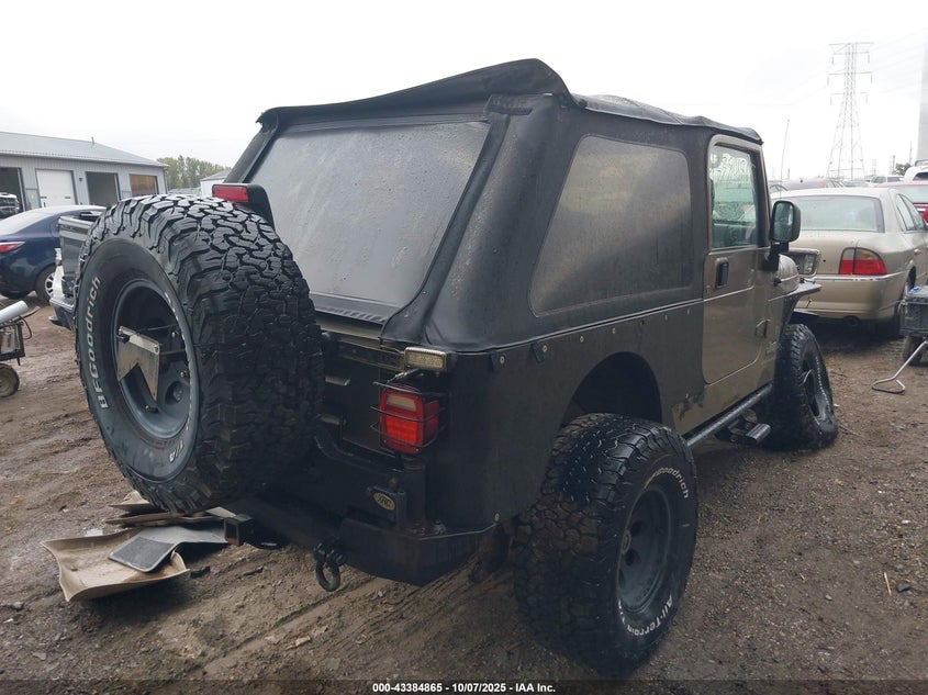 1J4FA44S15P301007 2005 JEEP WRANGLER photo no. 4