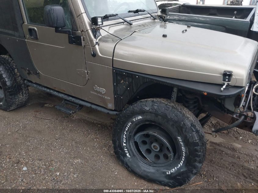 2005 Jeep Wrangler Unlimited VIN: 1J4FA44S15P301007 Lot: 43384865