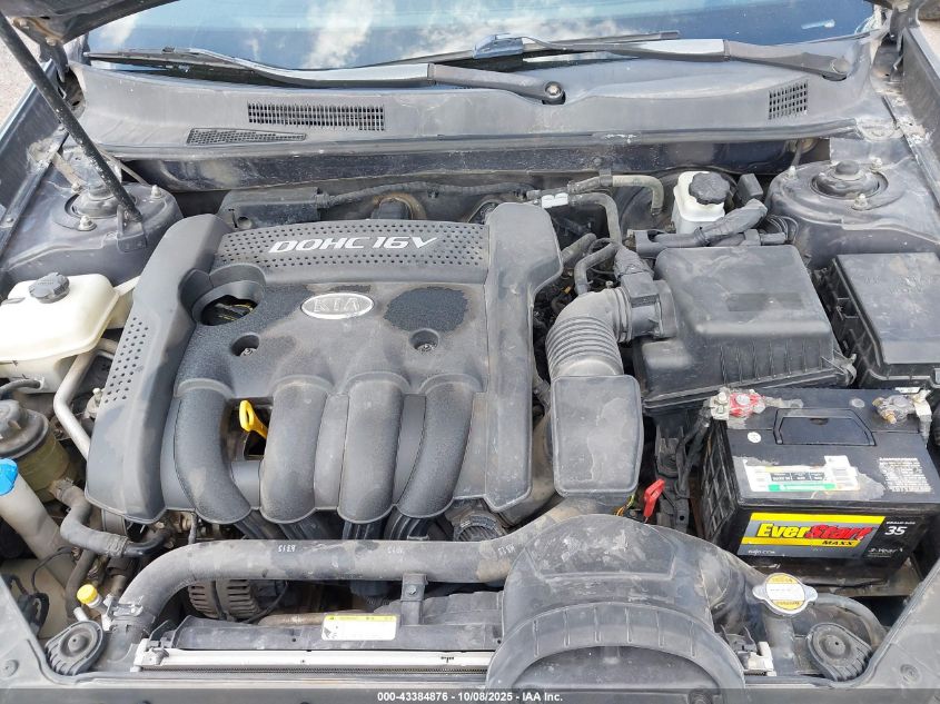 2008 Kia Optima Ex VIN: KNAGE123785228506 Lot: 43384876