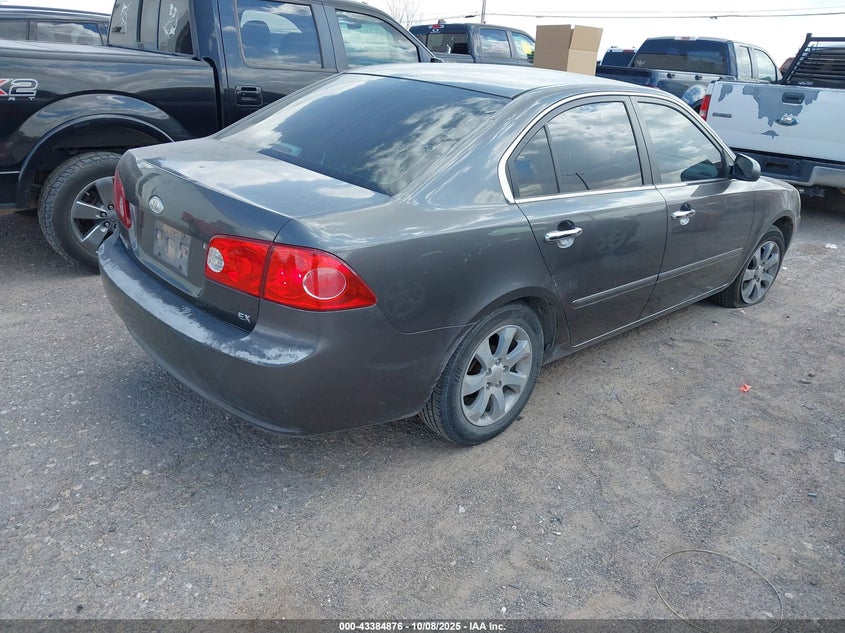 KNAGE123785228506 2008 KIA OPTIMA photo no. 4